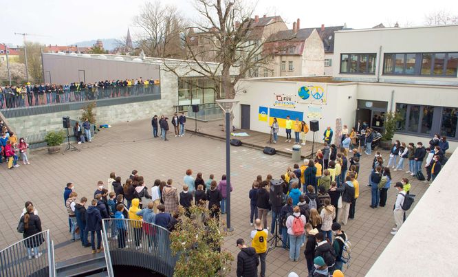 Rotteck Gymnasium Lessingstraße Freiburg Im Breisgau ROTTECK FOR PEACE - Rotteck-Gymnasium Freiburg